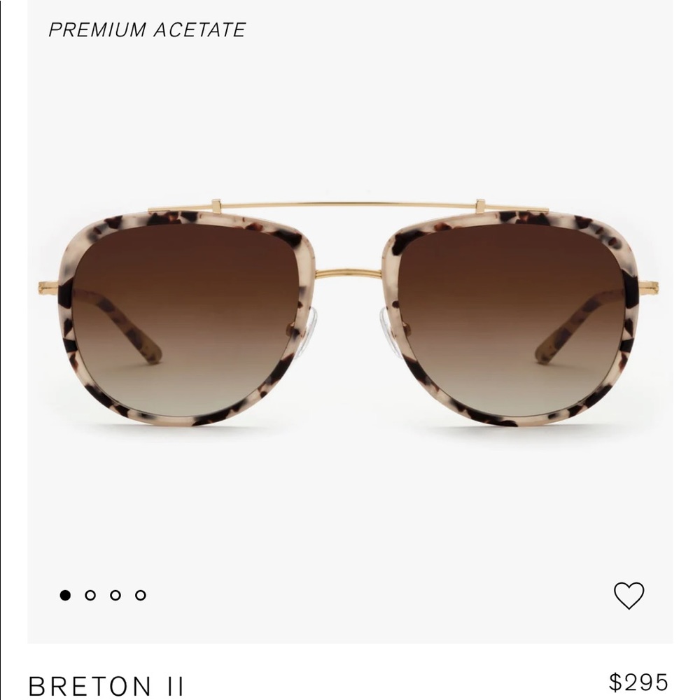 KREWE SUNGLASSES BRETON II

Color: Matte Oyster 24K